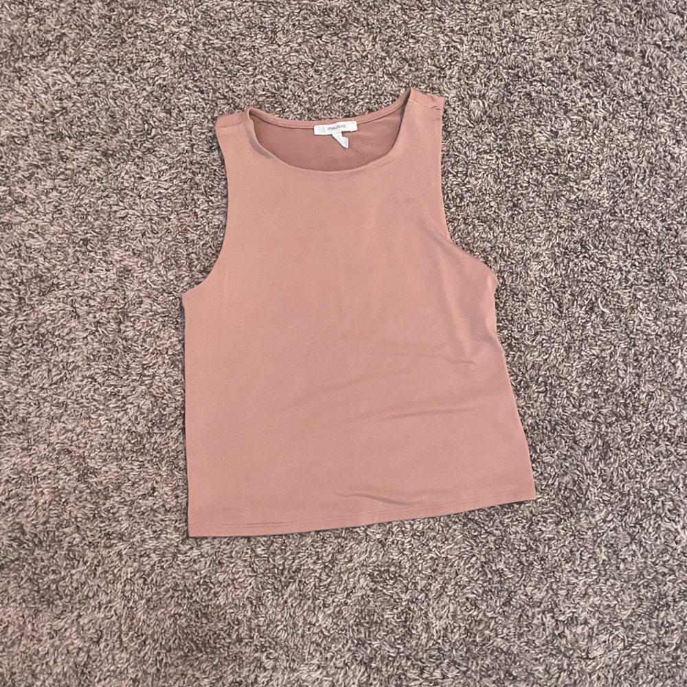Pink/nude tank top